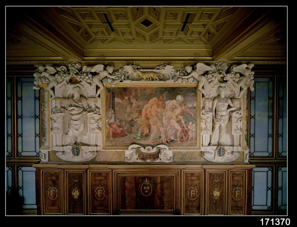 Il licenziamento di Troia o Catania, Galleria di Francesco I - Chateau de Fontainebleau